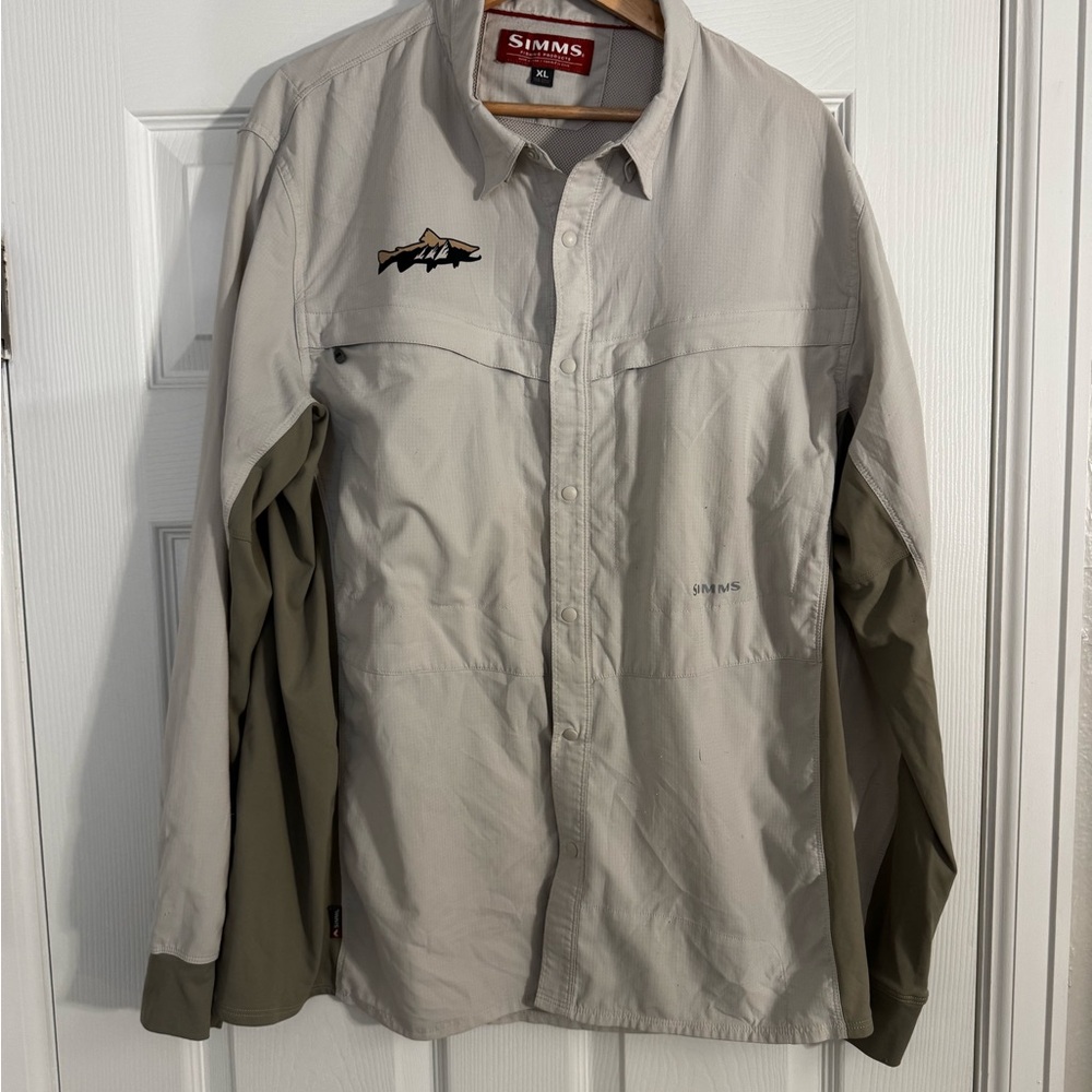 Simms CU Boulder Fly fishing club shirt